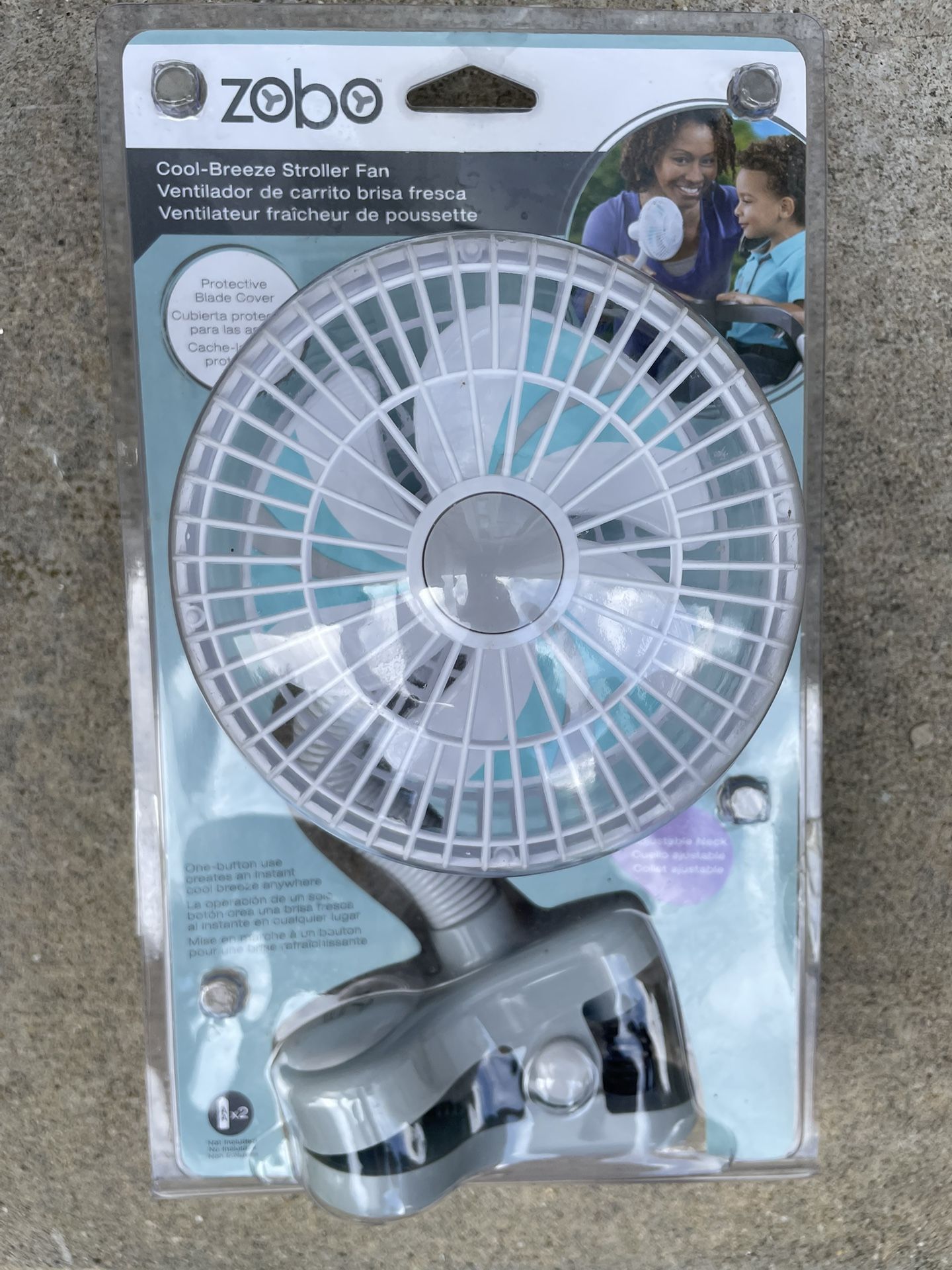 Cool-Breeze Stroller Fan