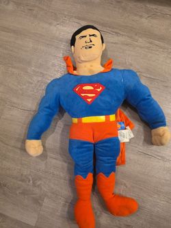Vintage superman plush from 2000s