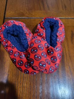 🕷️ Kids Marvel Spider-Man Cozy Slipper Socks/Indoor House Shoes🕷️