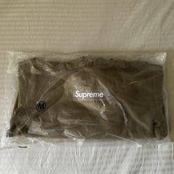 Supreme Box Logo Hoodie Dark Sand Size M Brand New