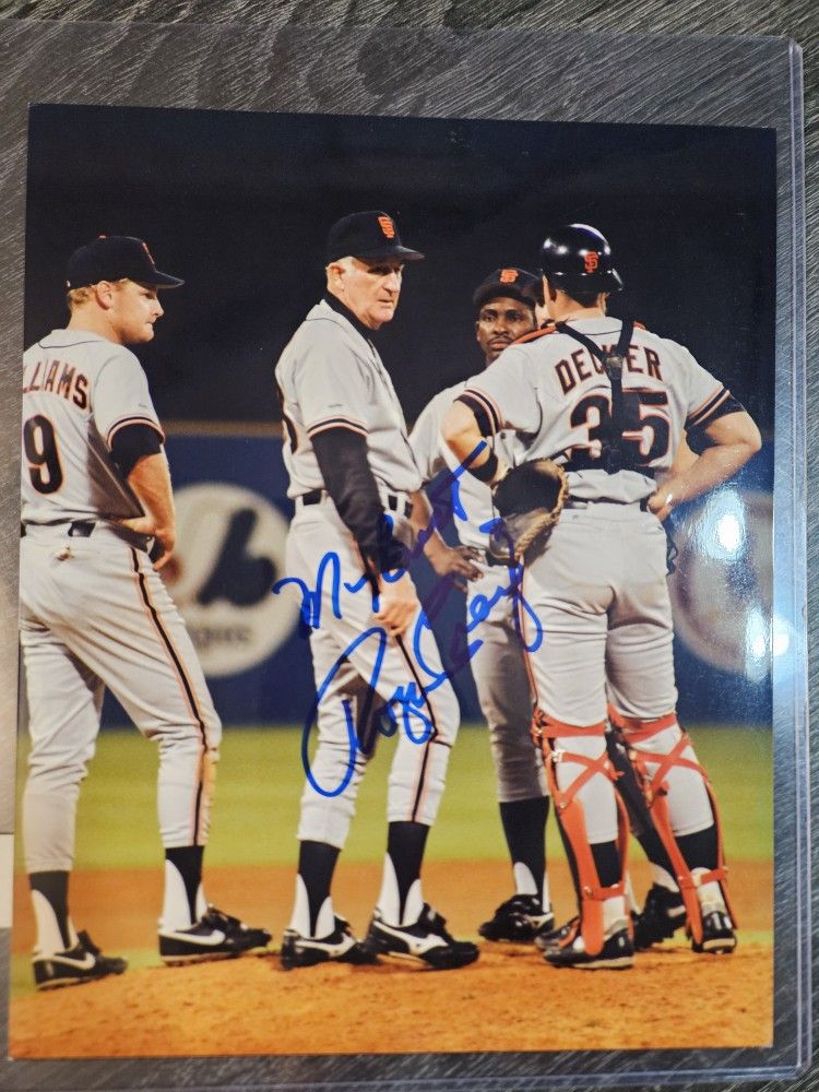 Signed Roger Craig San Francisco Giants 8x10 Photo Autograph MLB Baseball Picture Auto