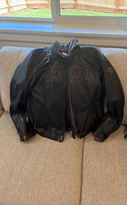 Ladies Leather Harley Riding Jacket