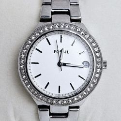 Fossil ES4336SET Blane Silver Tone Dial Stainless Steel Women's Watch