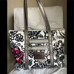 Coach Rare Poppy Tote Bag