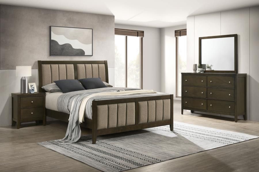 4 PC SET 1 QB+ 1 DR + 1 MR + 1 NS + NEW IN BOX (MATTRESS AND CHEST SOLD SEPARATELY)