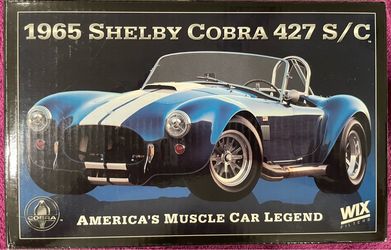 1:24 Scale 1965 Shelby Cobra 427 S/C Die Cast Model