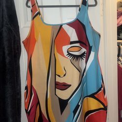 Mini Dress Multicolor 