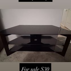Glass Top Tv Stand 