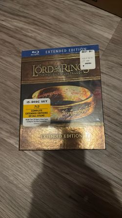 Lord of the rings extended edition blu ray