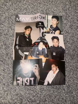 kpop the boyz poster maverick