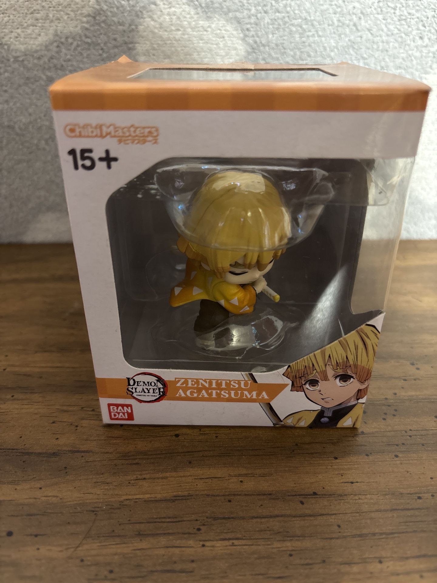 Zenitsu Agatsuma – Demon Slayer – Chibi Masters Figure – Brand New (Minor Box Damage)