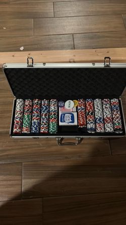 Poker Chip Set in Aluminum Case