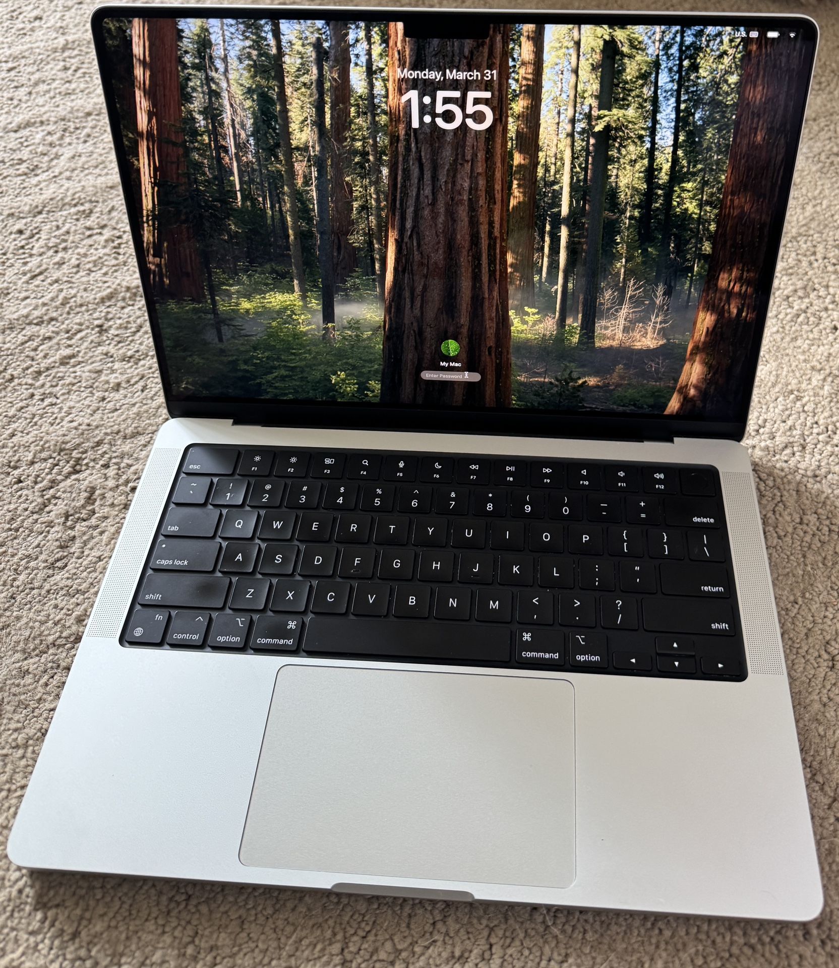 MacBook Pro 2023 14”, M3, 16GB RAM, 1TB SSD, Apple Warranty, Like New