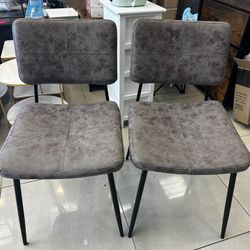 Brand New Fashion Dining Chairs （2Pcs）