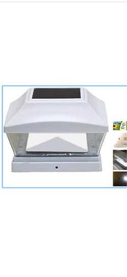 Solar Post Cap LED 6x6 White