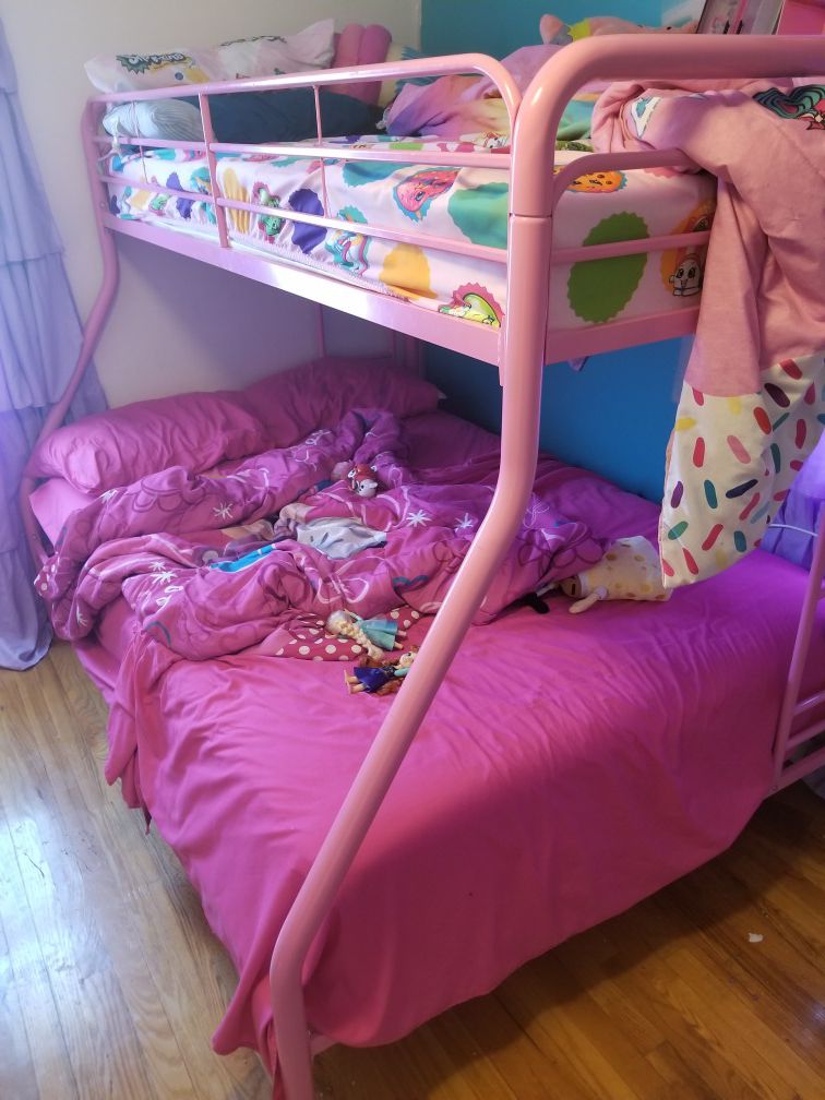 Bunk bed (frame only) Like new. -Free