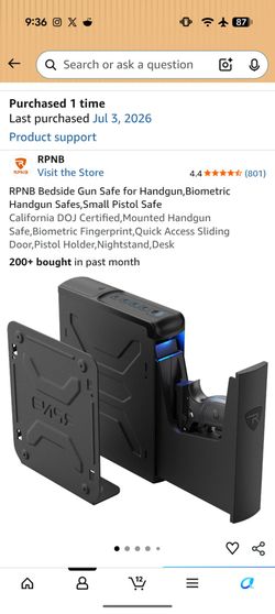 RPNB Slide Out Gun Safe