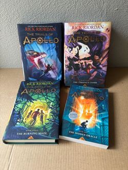 Rick Riordan Trials of Apollo Book Set