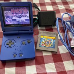 Original Nintendo Gameboy Advance SP AGS-001 Bundle!