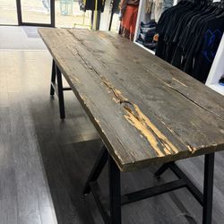 Long Barn wood Table 