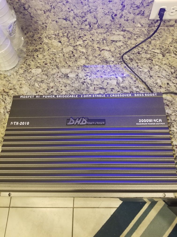 DHD Amplifier 2000 watt 4 channel