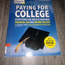 Paying For College, Book