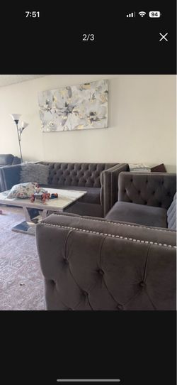 sofa and loveseat