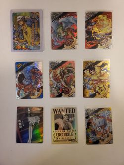 One Piece Brand TCG CCG Collectible Trading Cards Anime Super Rare Secret Rare