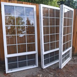 3-Vinyl Windows Single Hung 36x72