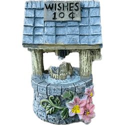 miniature wishing wells set of 2 vintage 