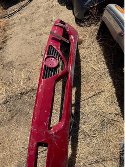 Alpha Romeo front bumper and reinforcement