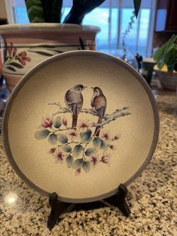 Decorative Bird Plate