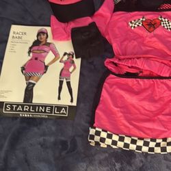 Racer Babe Halloween Vistume