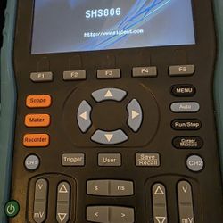 SIGLENT SHS806 Handheld Oscilloscope 1 Ghz Sampling Rate