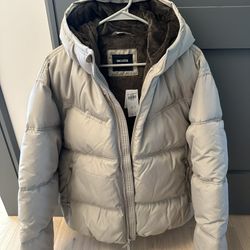 Hollister Puffer Jacket Medium 