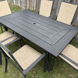 Patio Table Set $350.