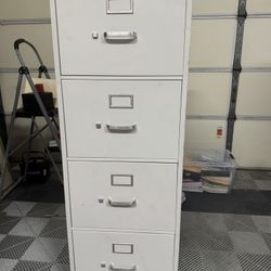 HON 4 DRAWER METAL FILE CABINET 