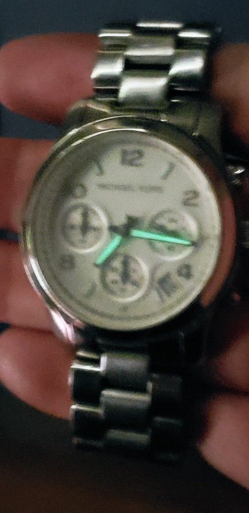 $120 OBO Michael Kors, Stainless Steel Women