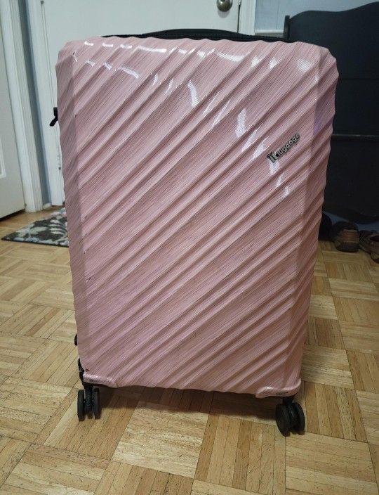 Large Pink Suitcase