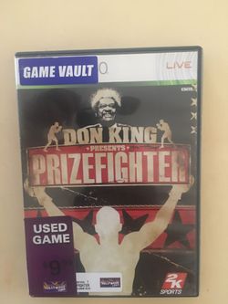 Xbox 360 don king prize fighter