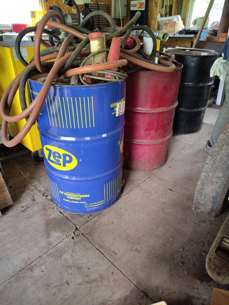 FUEL TRANSFER TANKS AND PUMPS WITH 20-FT HOSE