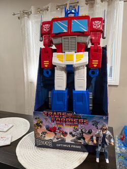 Transformers the movie Optimus Prime Bid Figs