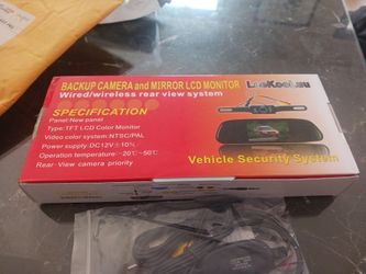 Back Up Camera Rear View Mirror