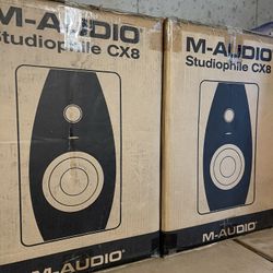 8” Powered Studio Monitors (pair)