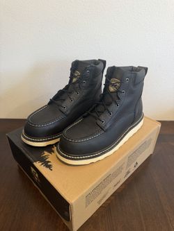 Irish Setter Ashby Moc Toe Work Boots Mens 9 D