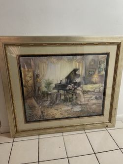 Antique Picture / Wall Art - Large
