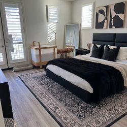 California King Bed & Frame 