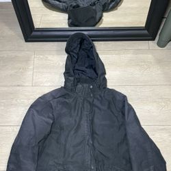 Vintage 2000s Women’s L.L. Bean Flannel Lined Windbreaker Button Up Jacket 