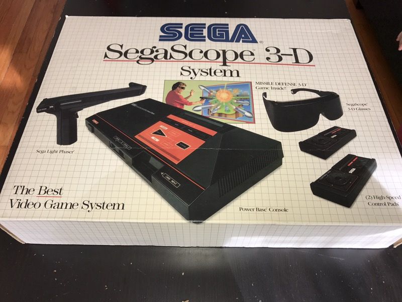 Sega master system segascope 3D system