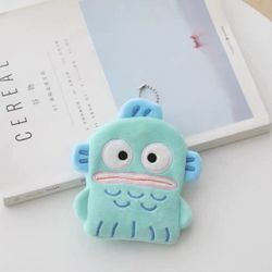 Sanrio Hangyodon Fuzzy Pouch Wallet Coin Wallet